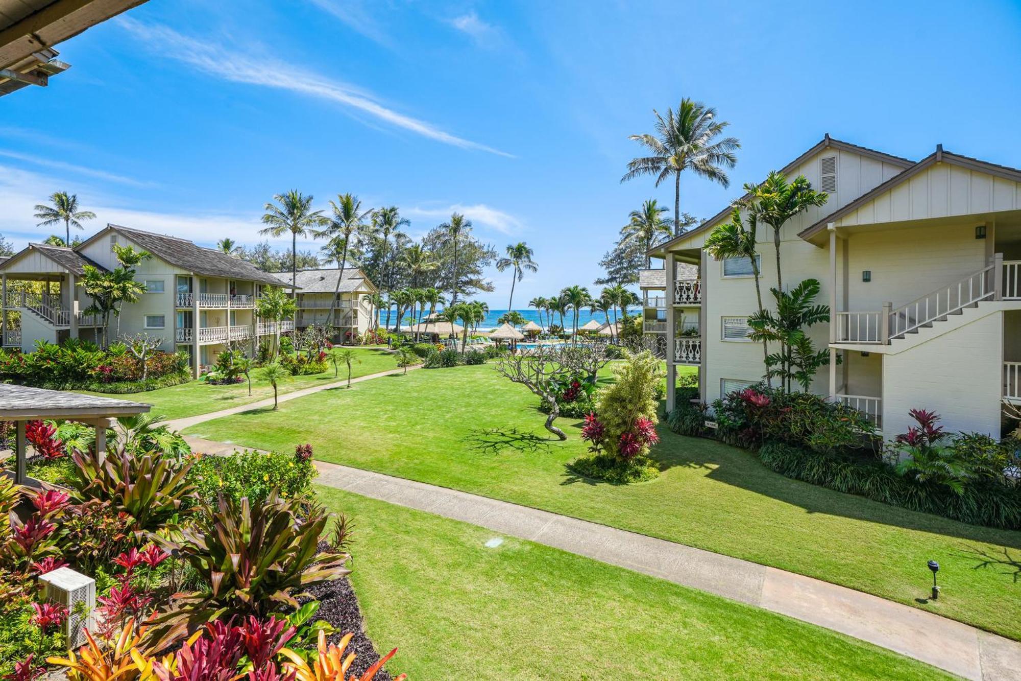 Seaview At The Islander On The Beach Oceanview Studio 201 Kapa'a Buitenkant foto